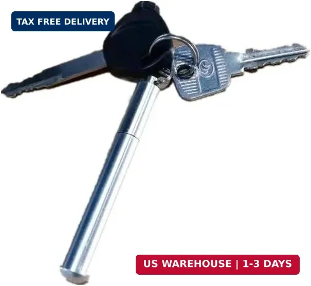 4 Pieces Titanium Toothpicks Set With Stainless Toothpick Holder for Keychain-Po