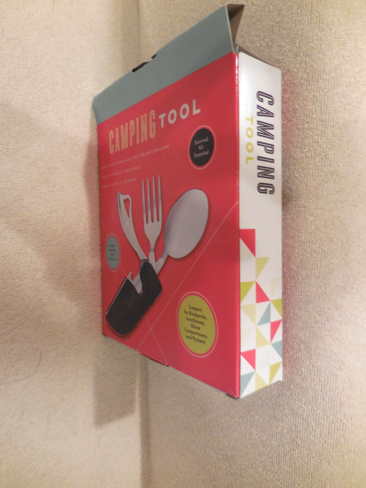 ULTIMATE CAMPER’S TOOL ALL-IN-ONE Spoon, Fork, Knife Bottle Opener CAMPING SURVI
