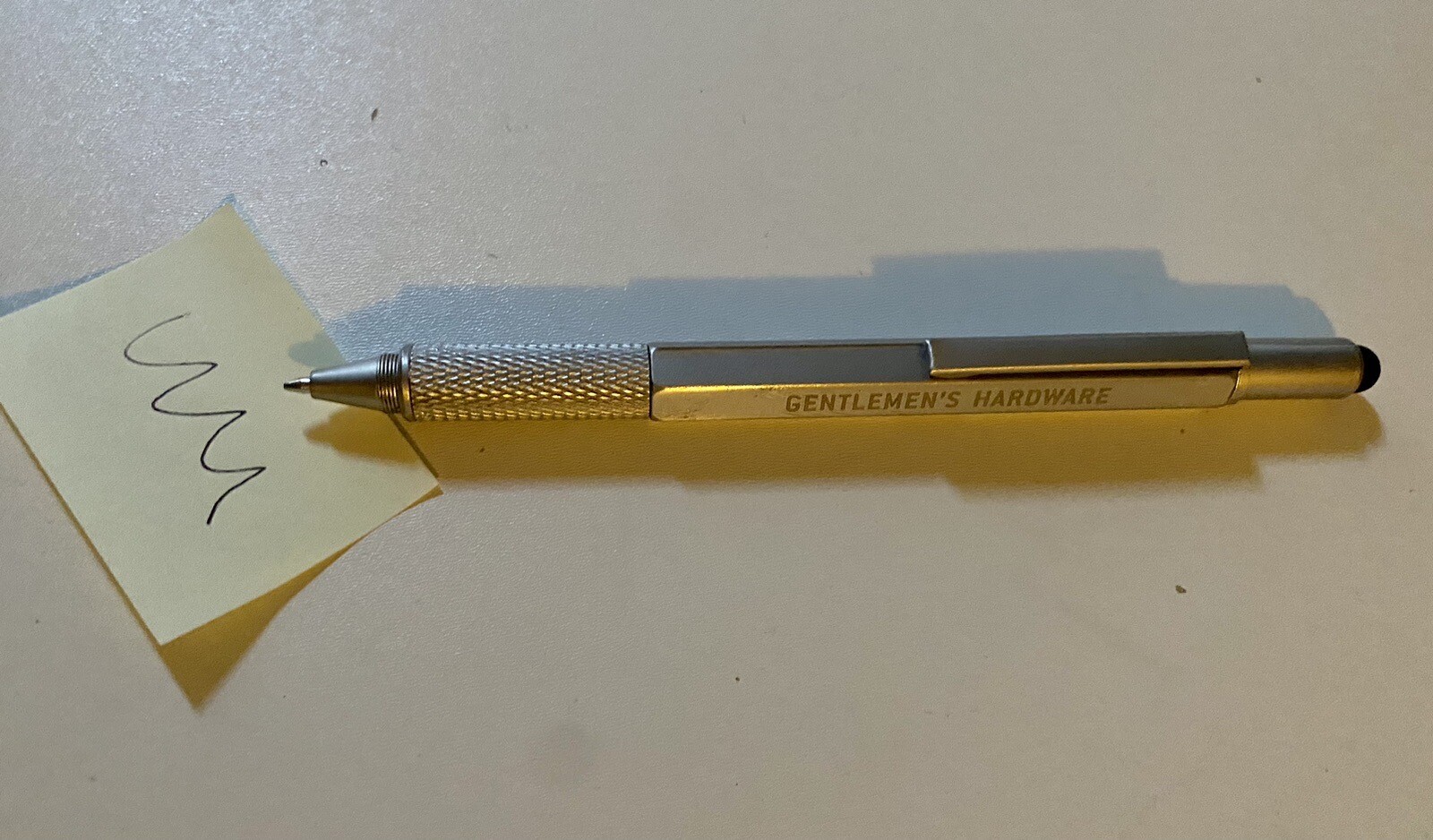 Gentlemen’s Hardware Tooling Pen Multi-Purpose Tool Brass Pen Screwdriver