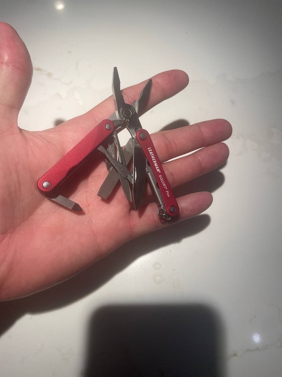 *BRAND NEW* RARE Leatherman SQUIRT PS4 Multi-Tool Red DISCONTINUED/RETIRED 2023