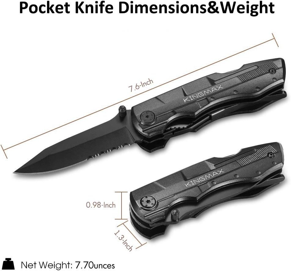 Ergonomic Folding Multitool Knife – Perfect for Camping, Daily Use & Emergencies