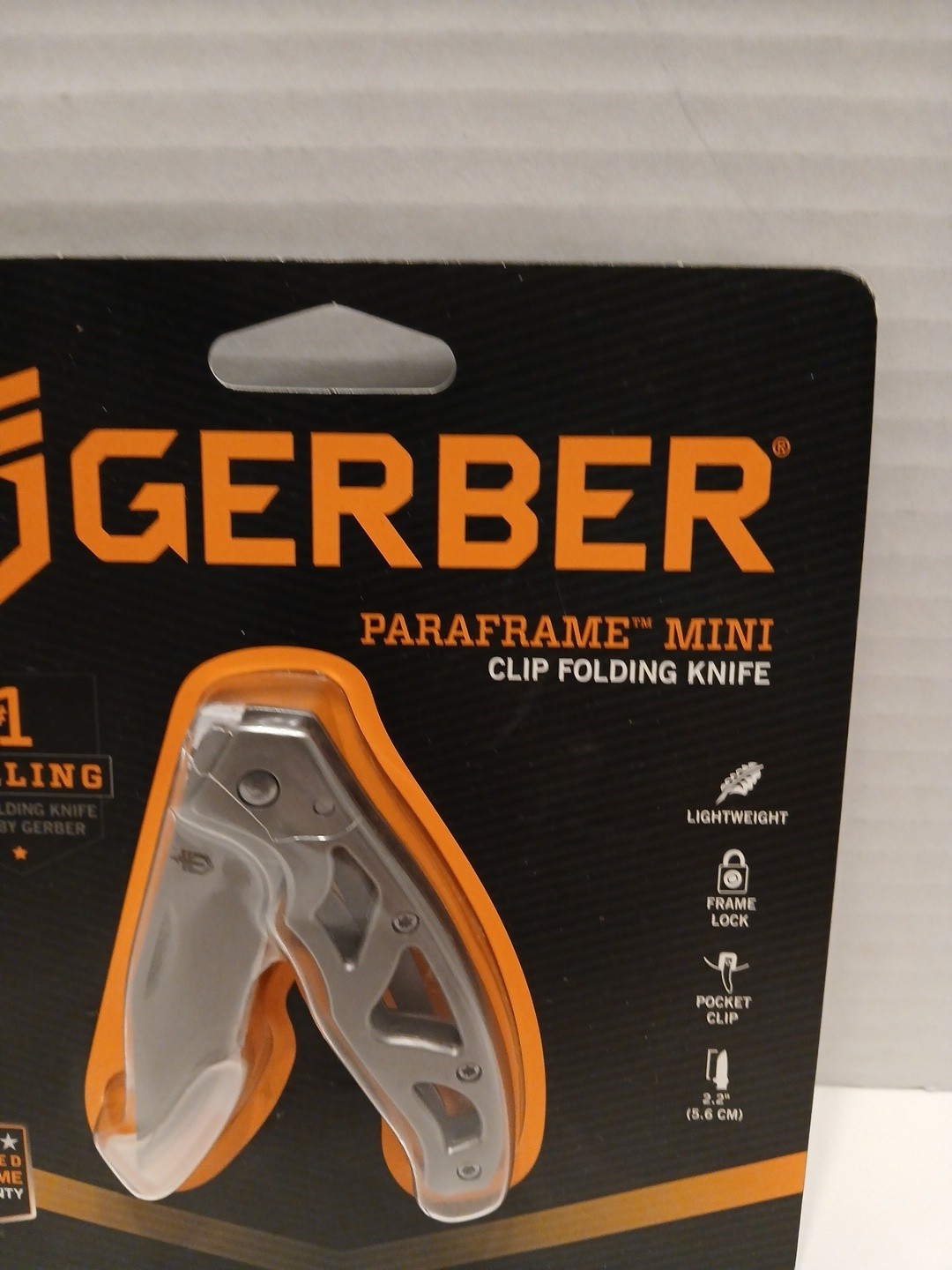 NEW GERBER PARAFRAME MINI 2.2″ CLIP FOLDING KNIFE STAINLESS STEEL 22-48485