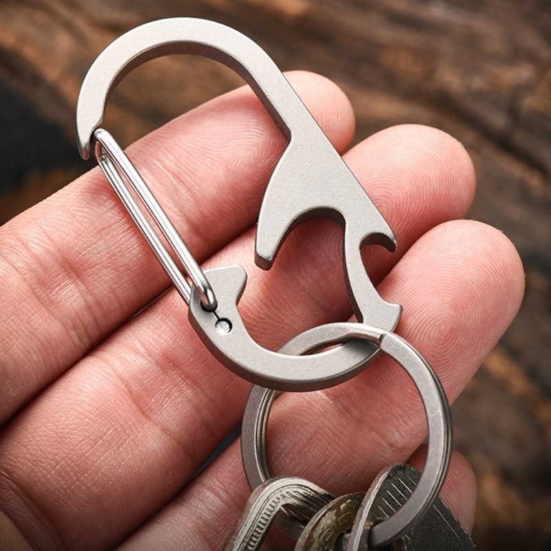 Multitool Metal Keychain Bottles Opener Portable Key Holder Tool Enduring