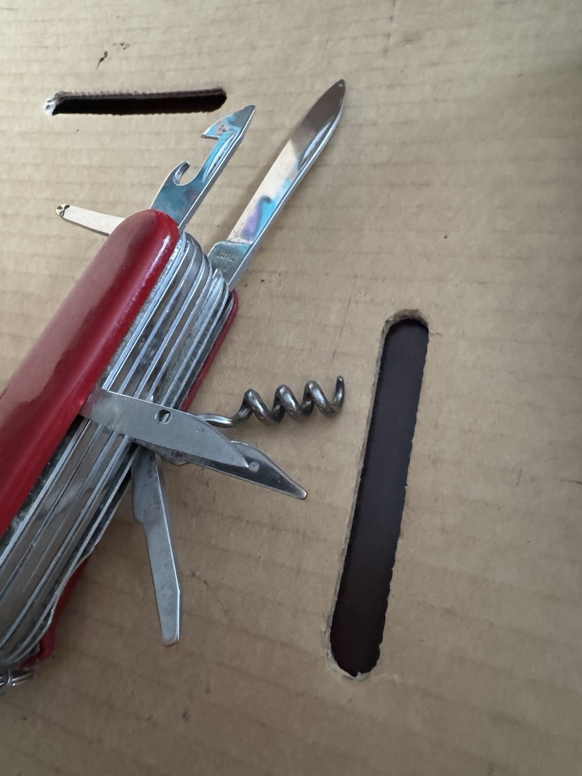 Vintage North Star Rostfrei 16-Function Multi-tool Pocket Knife w/ Case 3.5″L