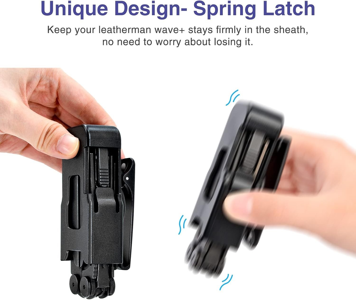 360° Rotation Sheath for LEATHERMAN Wave & Wave plus +, Wave plus Case Holder, L