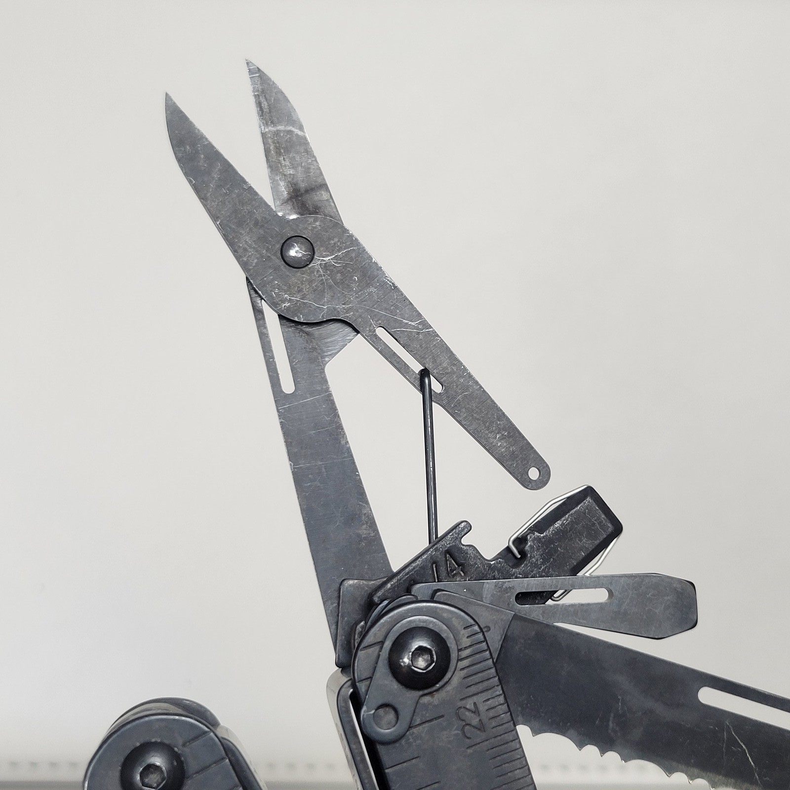 SOG PowerLock Multi-Tool Pliers Black Oxide Finish w/ Sheath B66N
