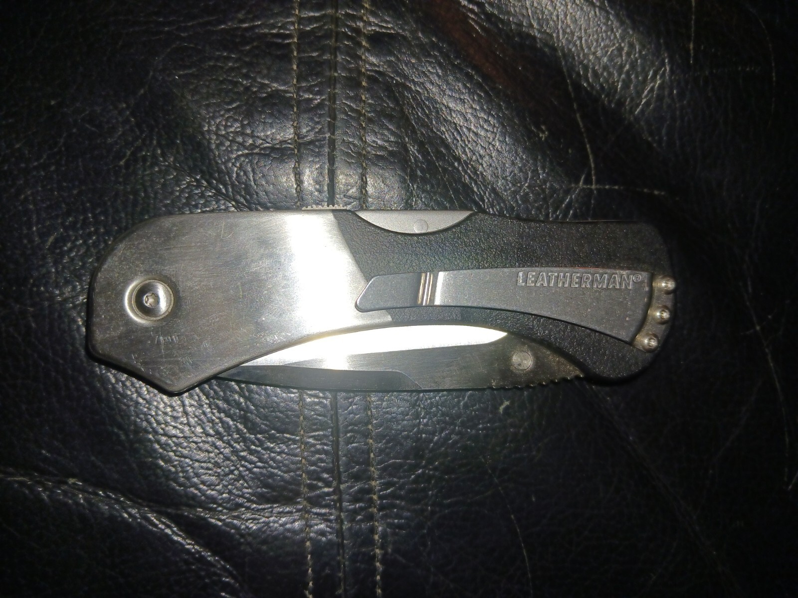 Leatherman Expanse Pocket Folding Knife Single Blade Rare