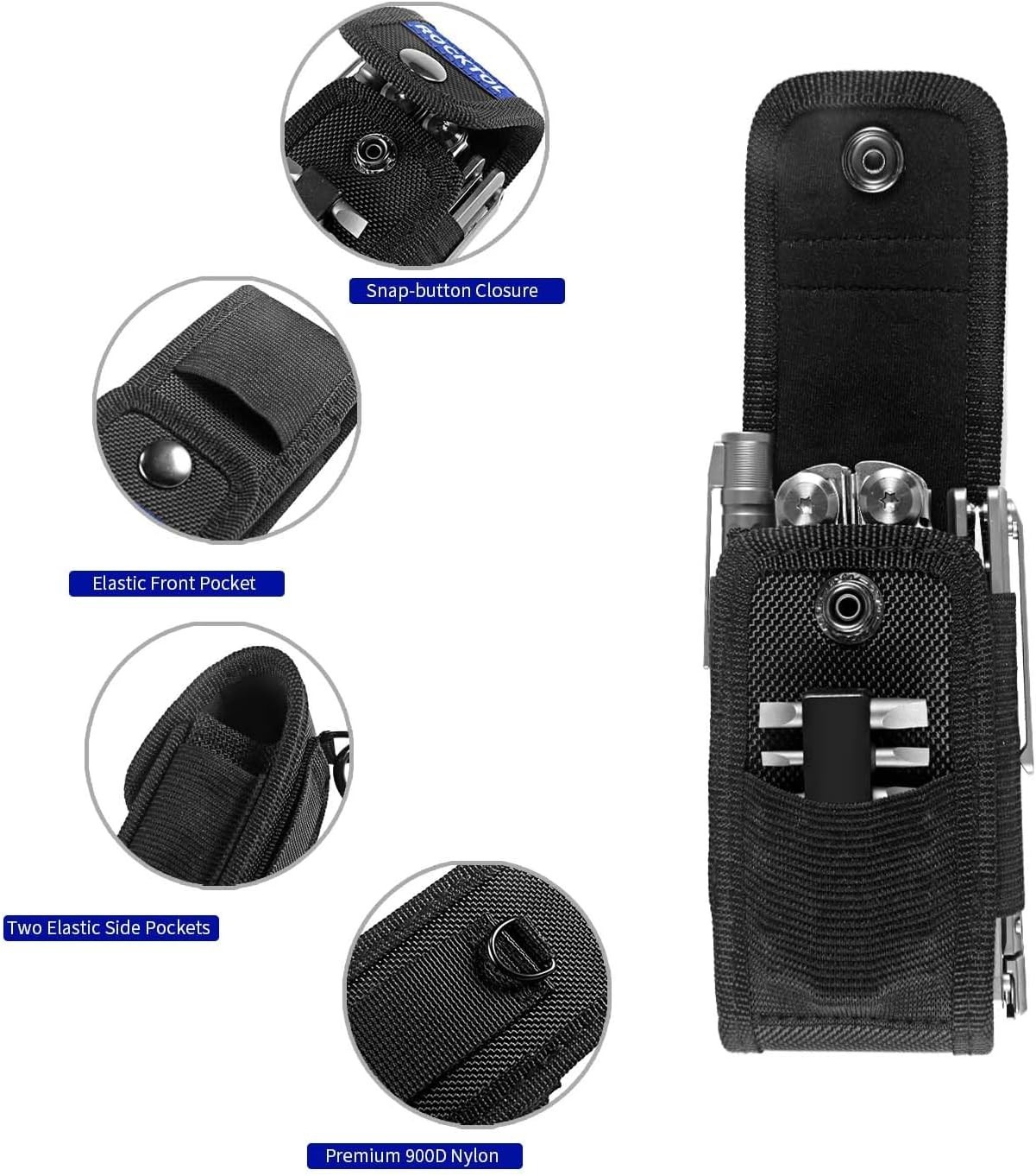 Leatherman Tool Sheath Replacement by . Magnetic Closure Pouch Fits Wave Plus, W
