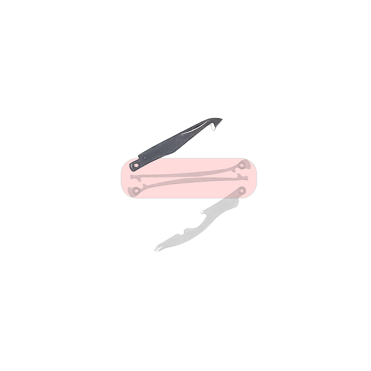Parts from Victorinox 58mm Swiss Army Knife (Mini Champ): 1 Part For Mods or