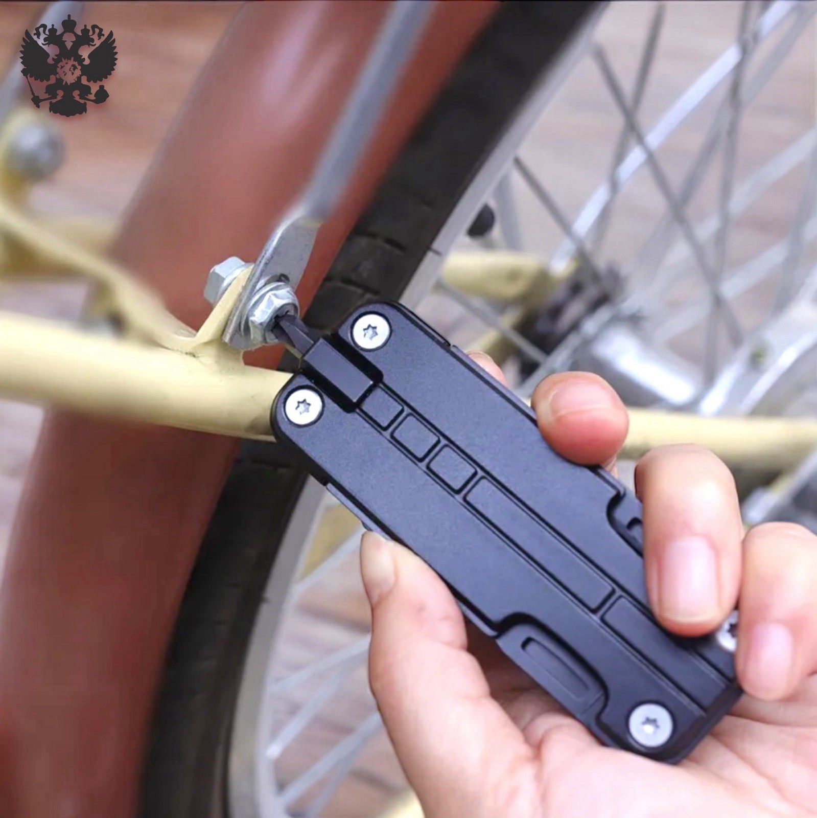 GHK “THE TOOL POD” Ultimate EDC Compact Multitool – 440 Steel Pocket Knife NEW