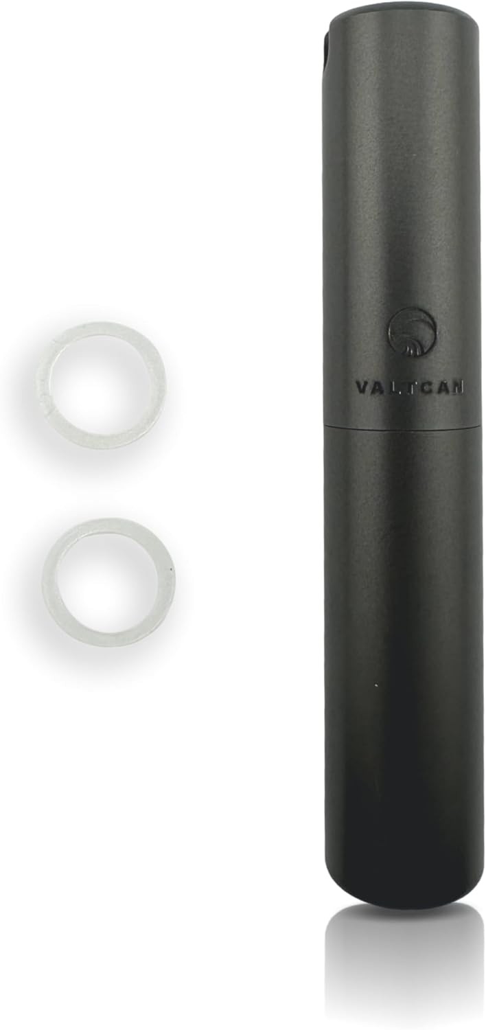 Titanium Toothpick Holder & EDC Capsule Airtight Waterproof O-Ring Seal Holds