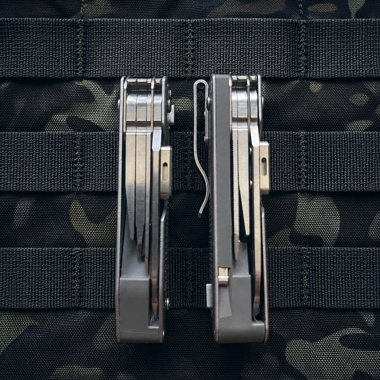 2Pcs 17mm SS Quick Open Flick Studs for Leatherman FREE T2 T4 Easy Install