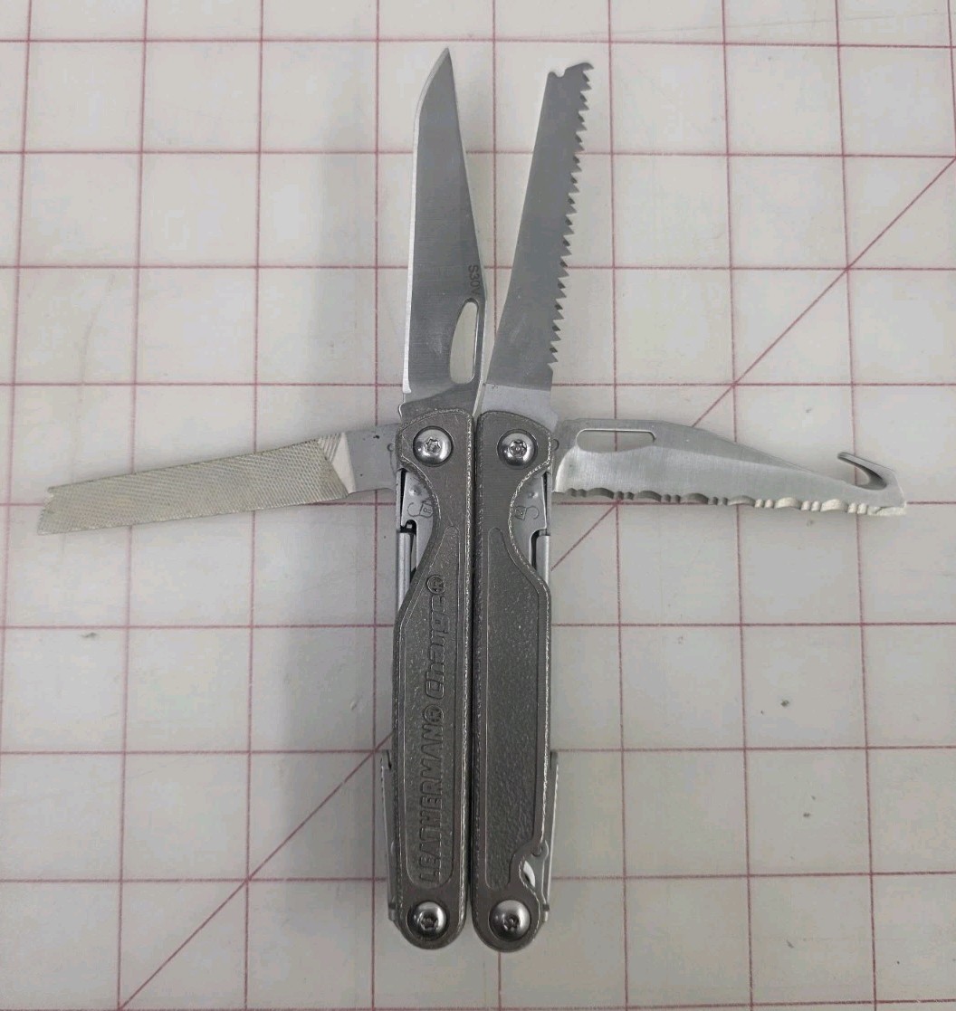 Leatherman Charge TTi Multi Tool! Discontinued! With Leather Sheath! S30v