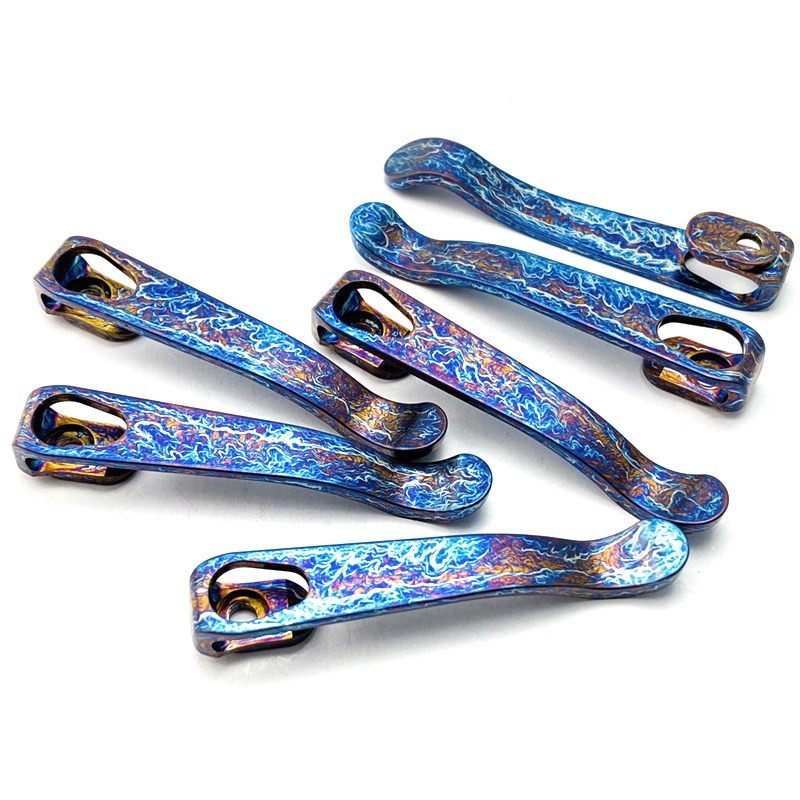 CNC Titanium Pocket Clip for Chris Reeve Sebenza / Umnumzaan Knife