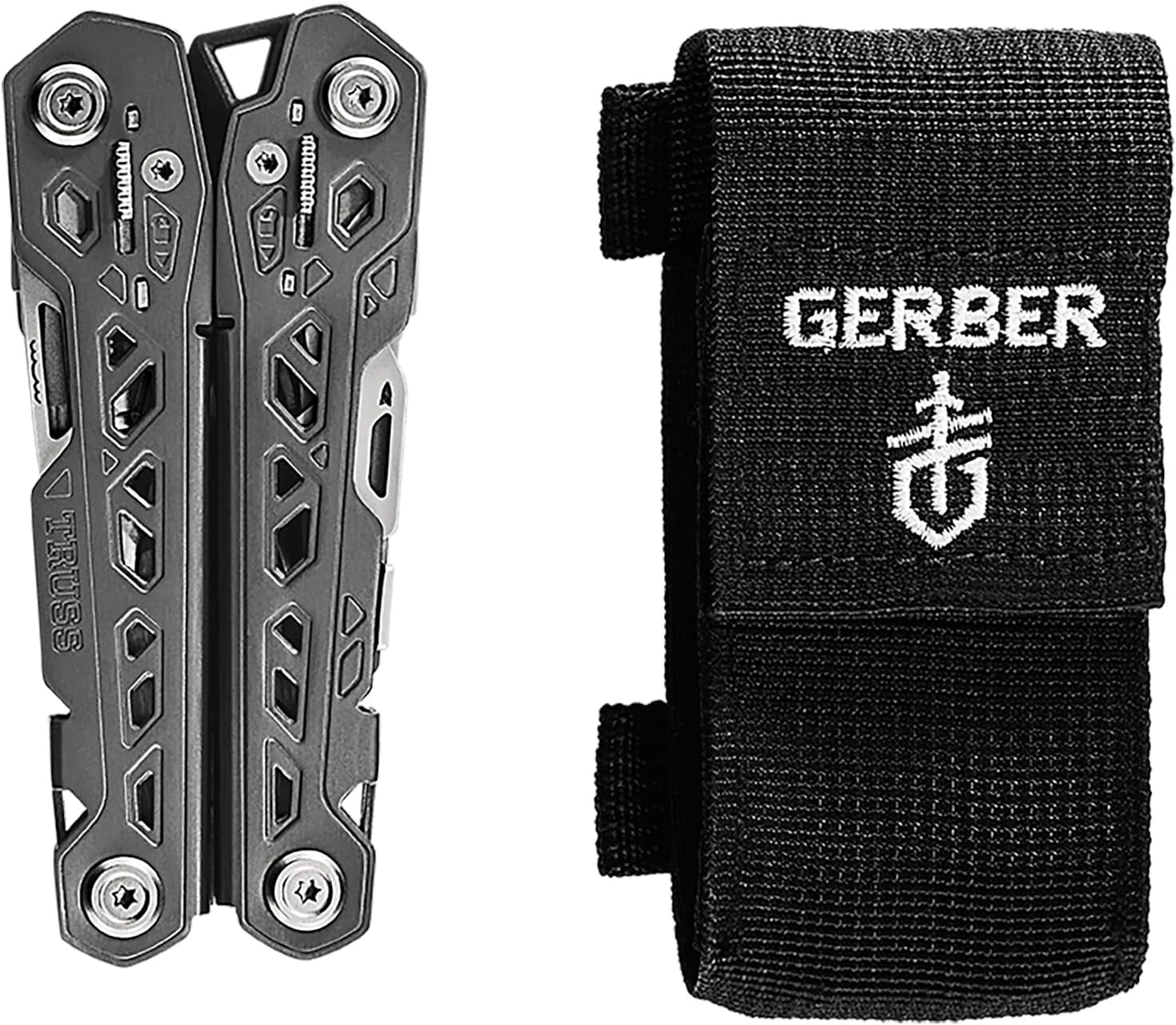 Gear Truss 17-In-1 EDC Needle Nose Pliers Multi Tool – Includes Pocket Knife, Sc