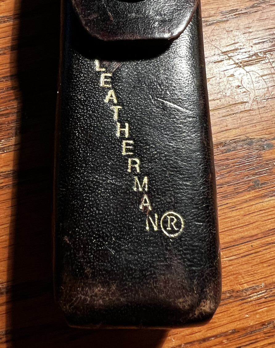 Vintage Leatherman Pocket Survival Multi-Tool TM 1325473 Made In USA
