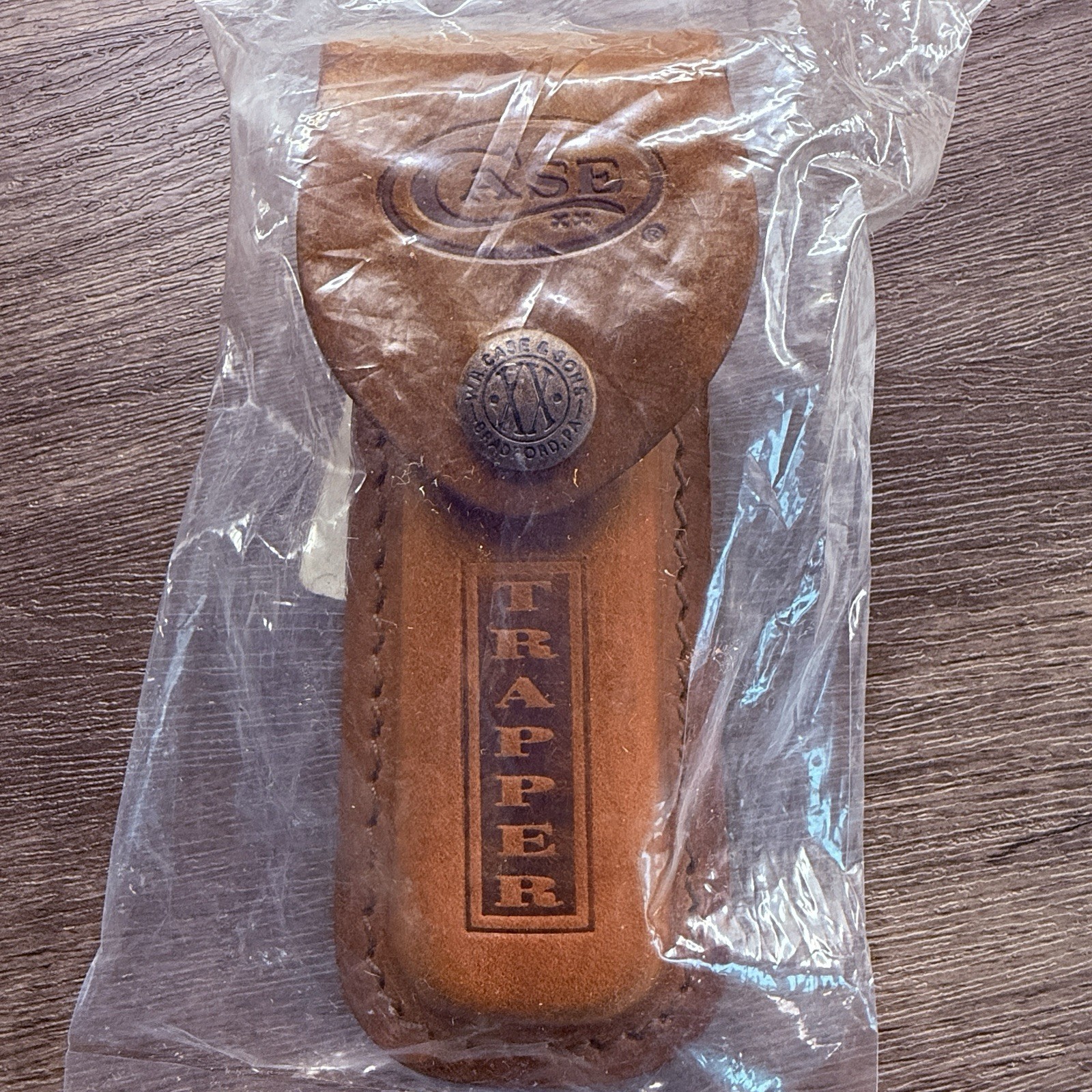 Case Trapper Leather Sheath. Factory Sealed