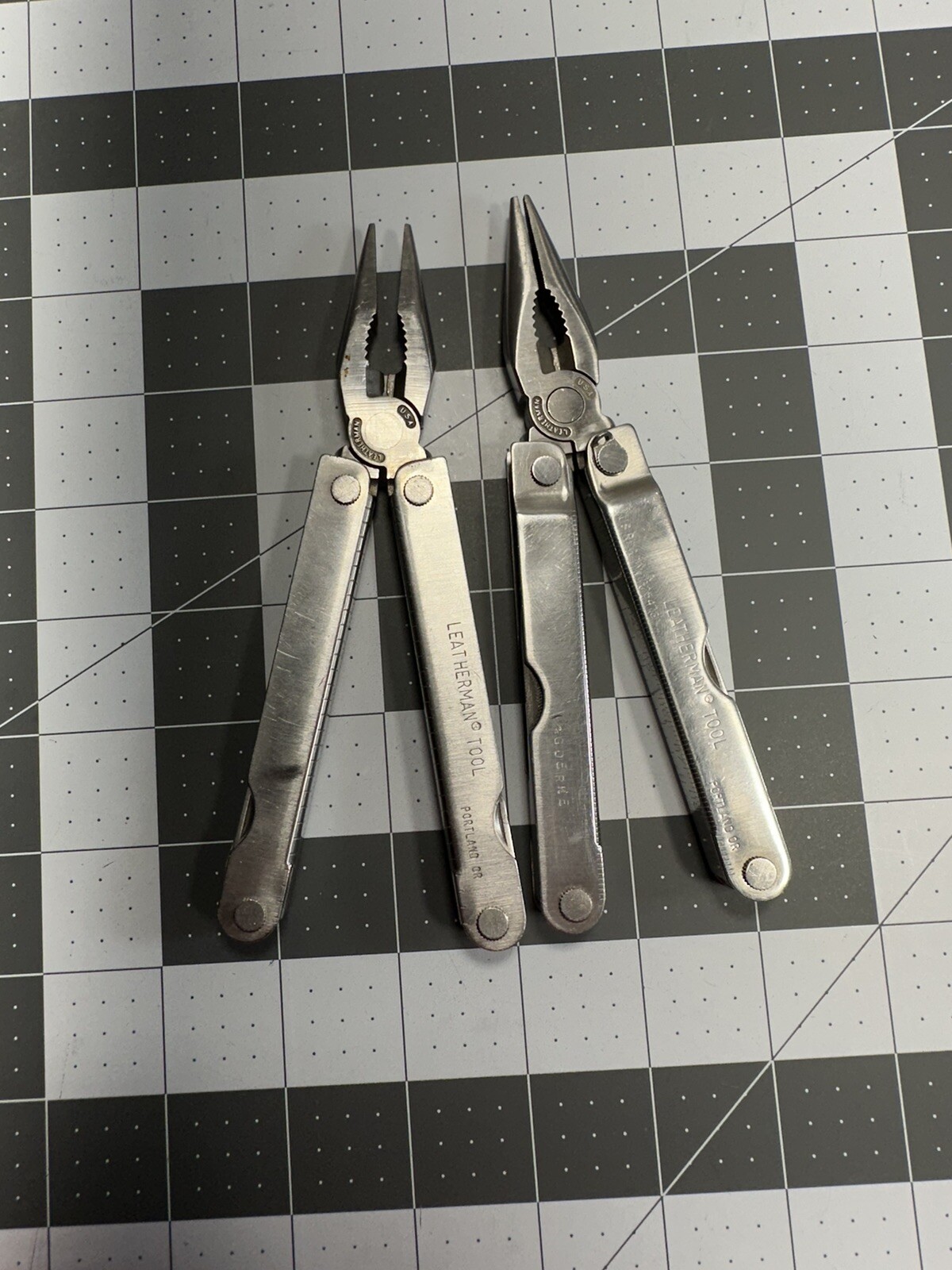 Leatherman PST POCKET SURVIVAL TOOL – Vintage – Lot Of 2 – FLAW See Photos 6866