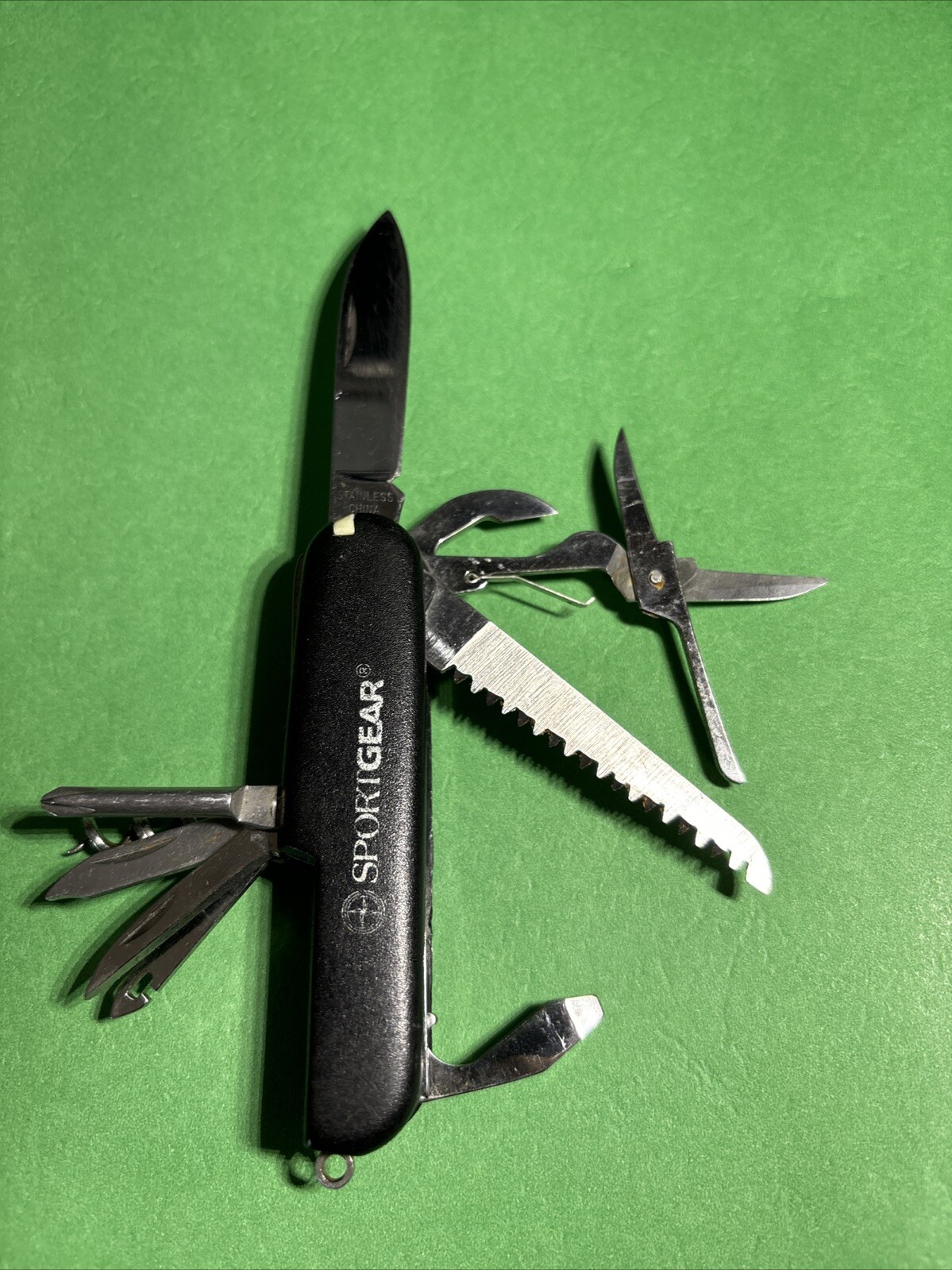 Sport Gear Multi Function Knife 10. Tools / Blades Survivor