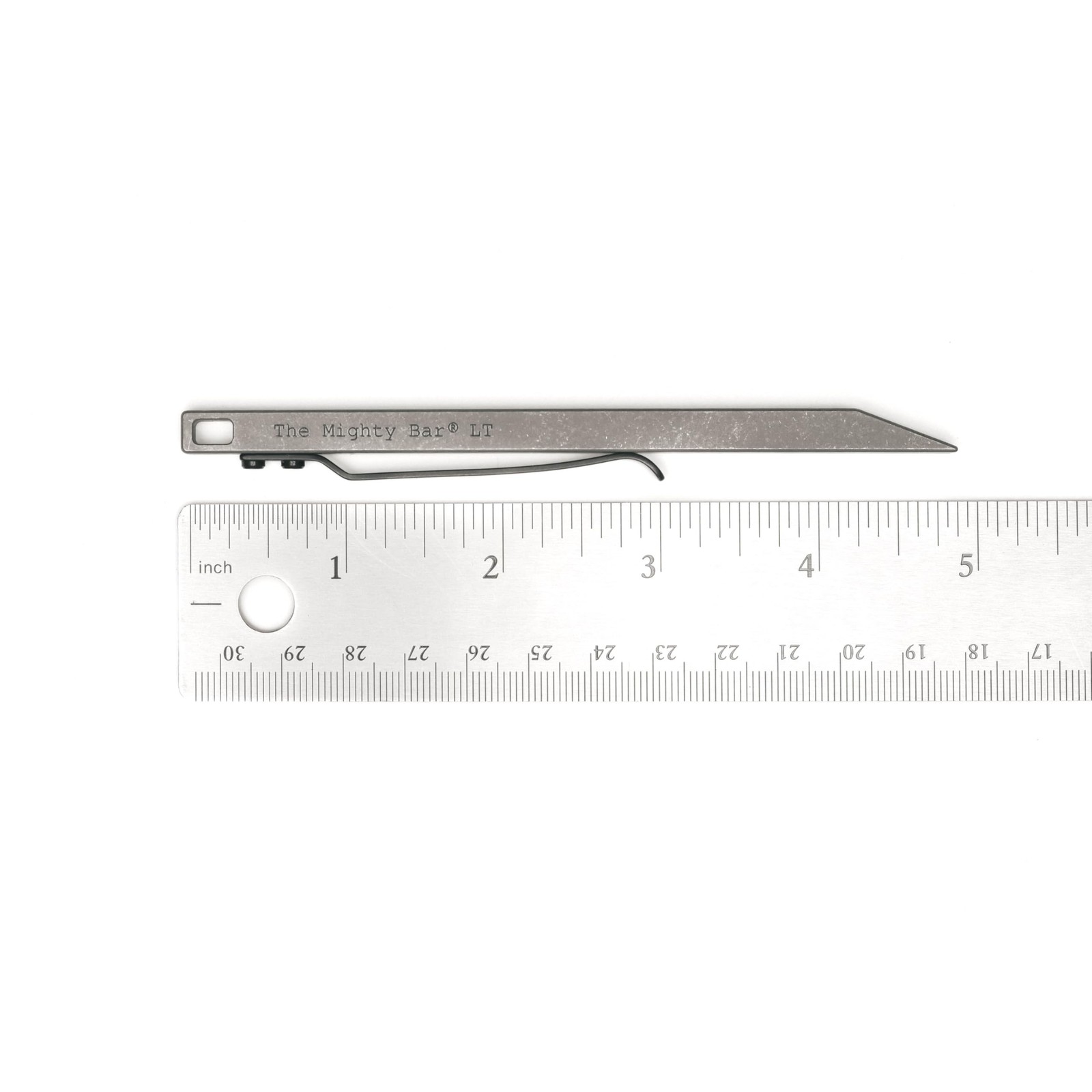 The Mighty Bar LT, Long Titanium Edition Pry Bar Tool, Stainless Steel Pocket…