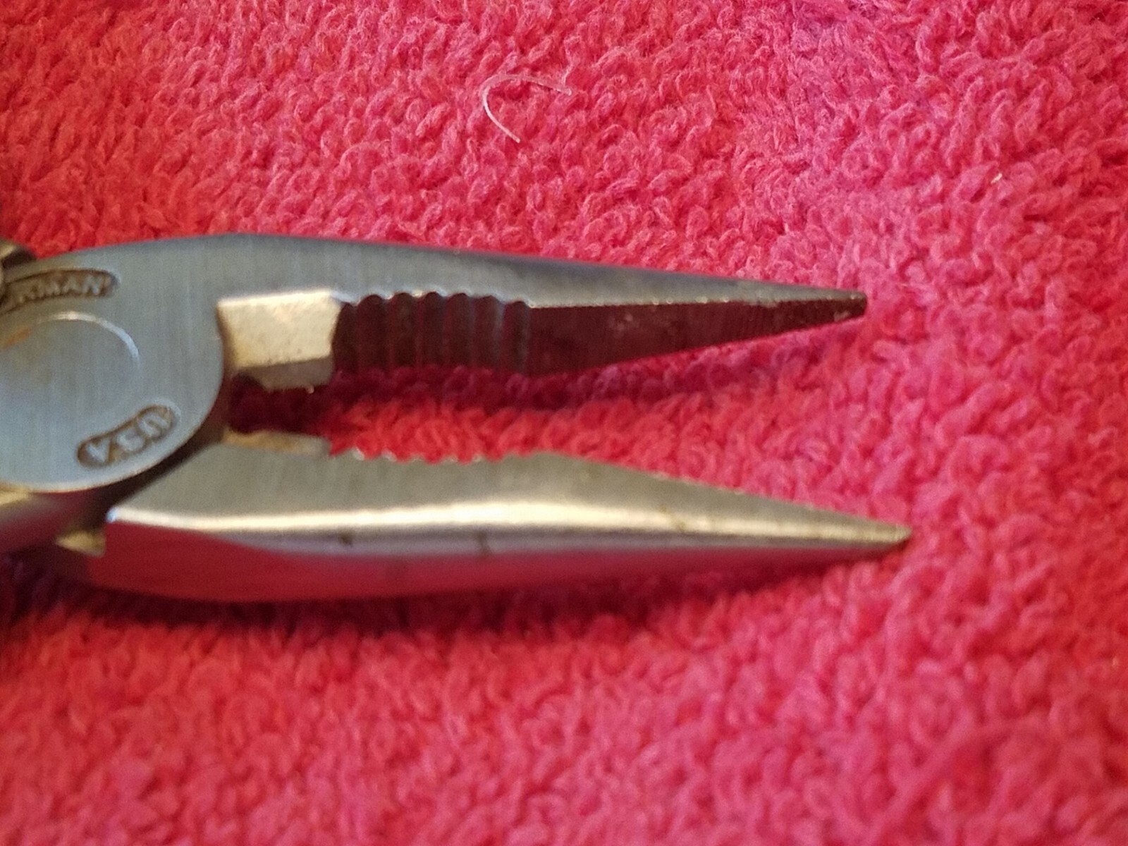 Leatherman “WAVE” Stainless Steel Multi Tool with Leather Sheath 1998 USA