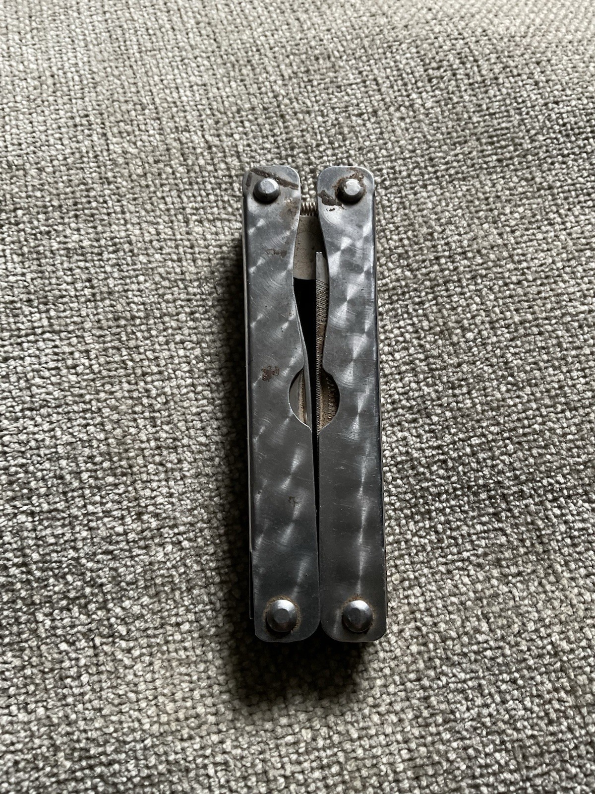 Multi-tool Unbranded Vtg See Pics With Black Leather Case