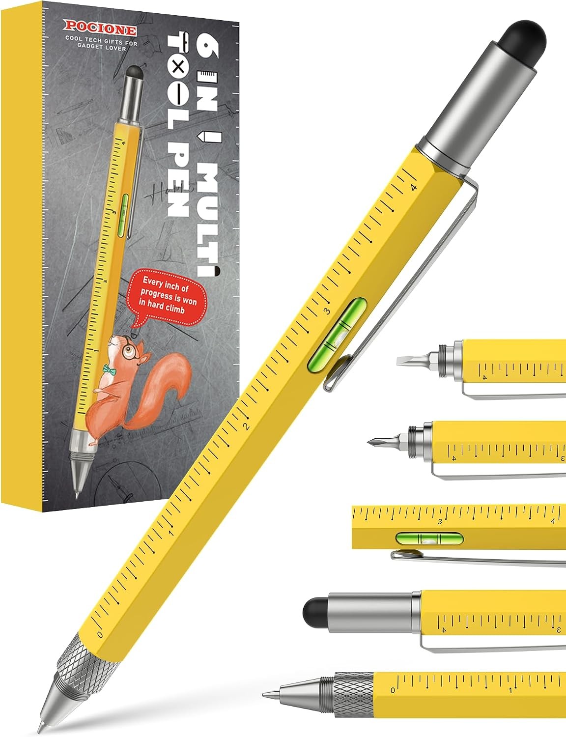 Unique Gifts for Men Multitool Pen – Fathers Day Dad Gifts for Husband Grandpa B
