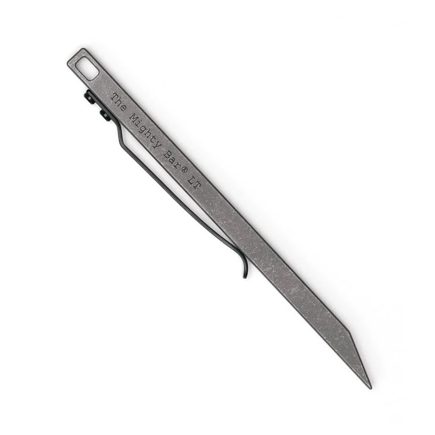 The Mighty Bar LT, Long Titanium Edition Pry Bar Tool, Stainless Steel Pocket…
