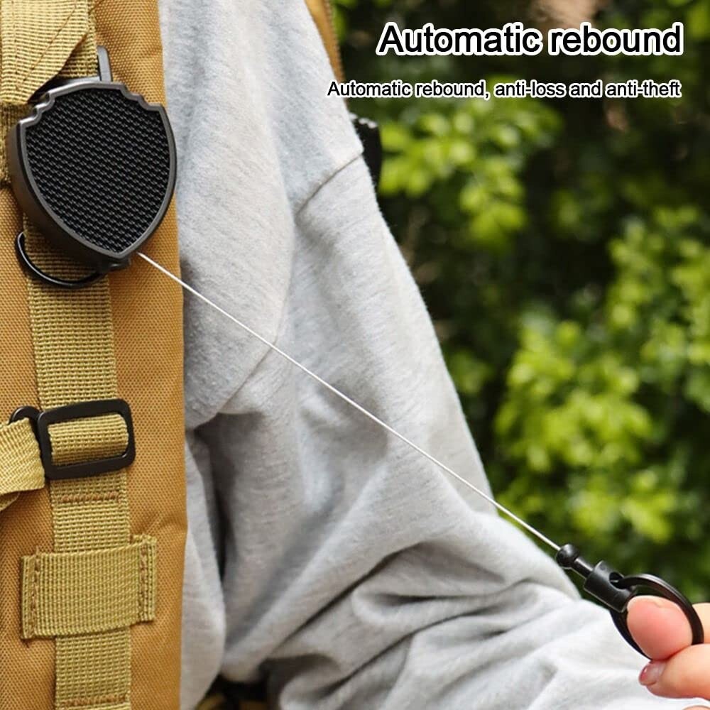 Tactical Outdoor Carabiner Keychain Multi Tool for Hiking Camping Backpack