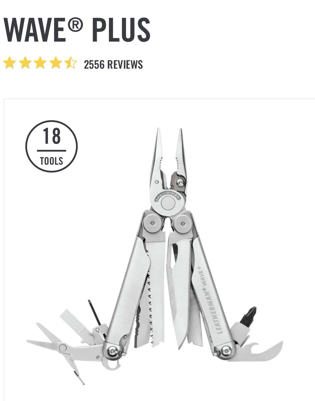 Leatherman Wave Plus 832531