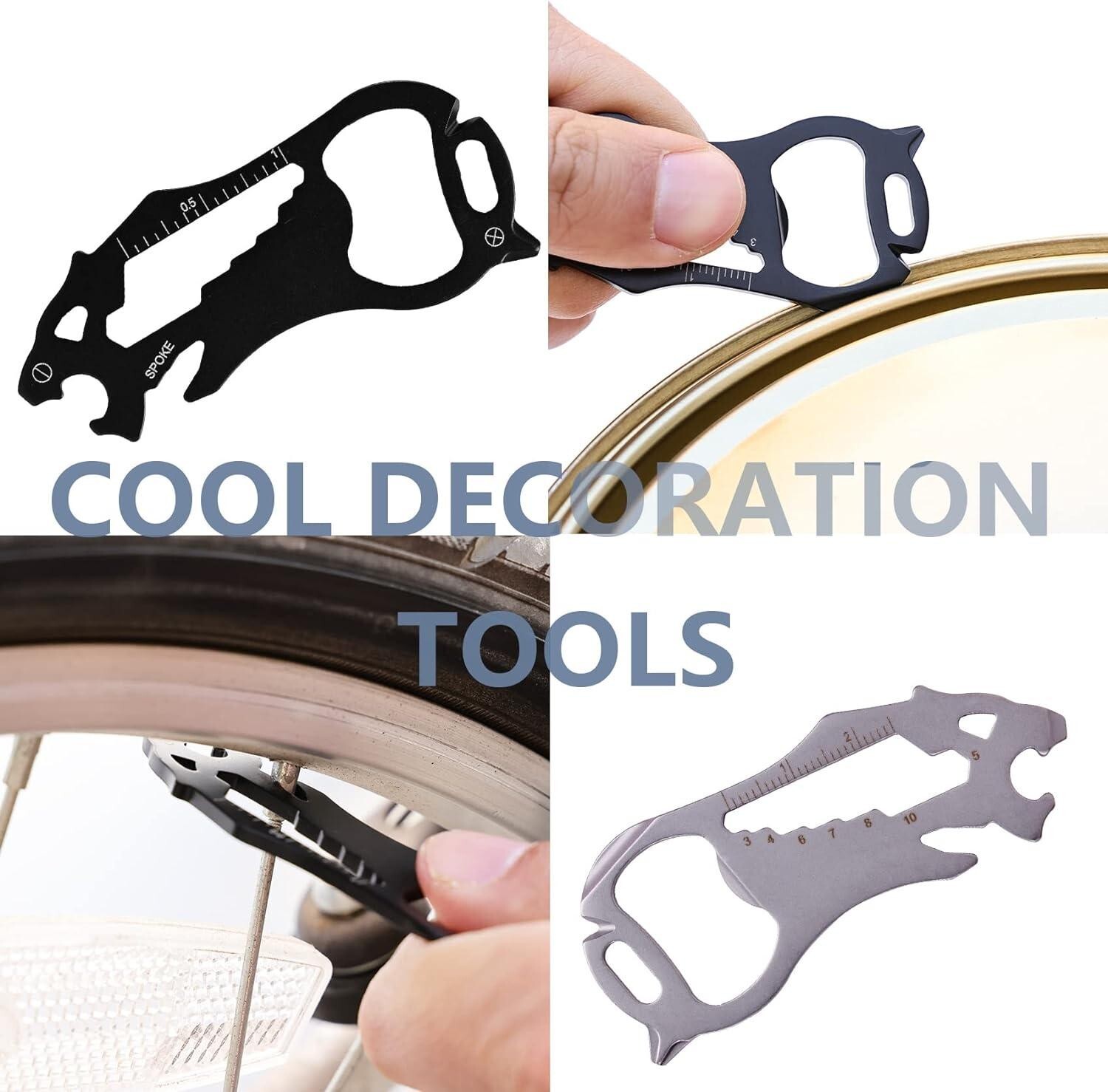 Keychain Multi-tool Metal Pocket Tool for men Portable No rust multi-function