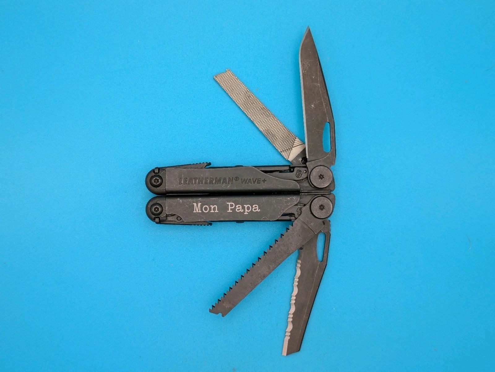 Leatherman Wave Plus + Multi-Tool! FAST SHIPPING! BLACK! WITH SHEATH! *MON PAPA*