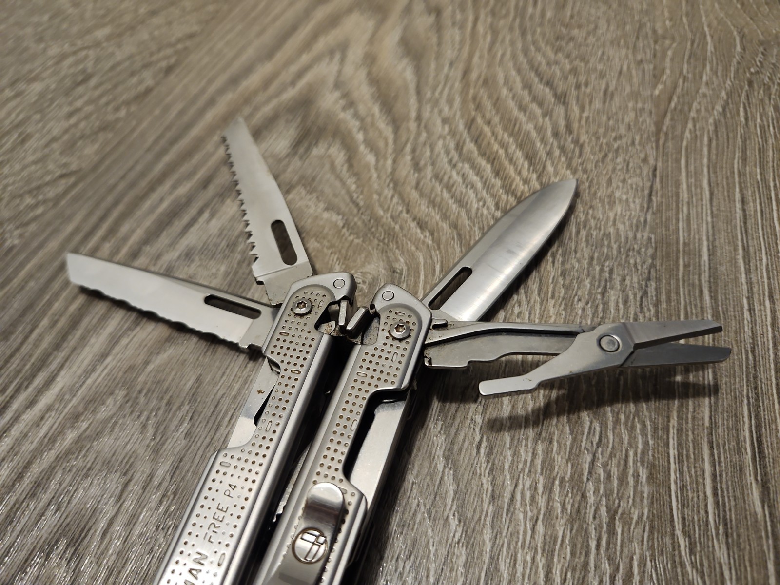 Leatherman Free P4 Multi-Tool – Used, Good Condition, Discontinued
