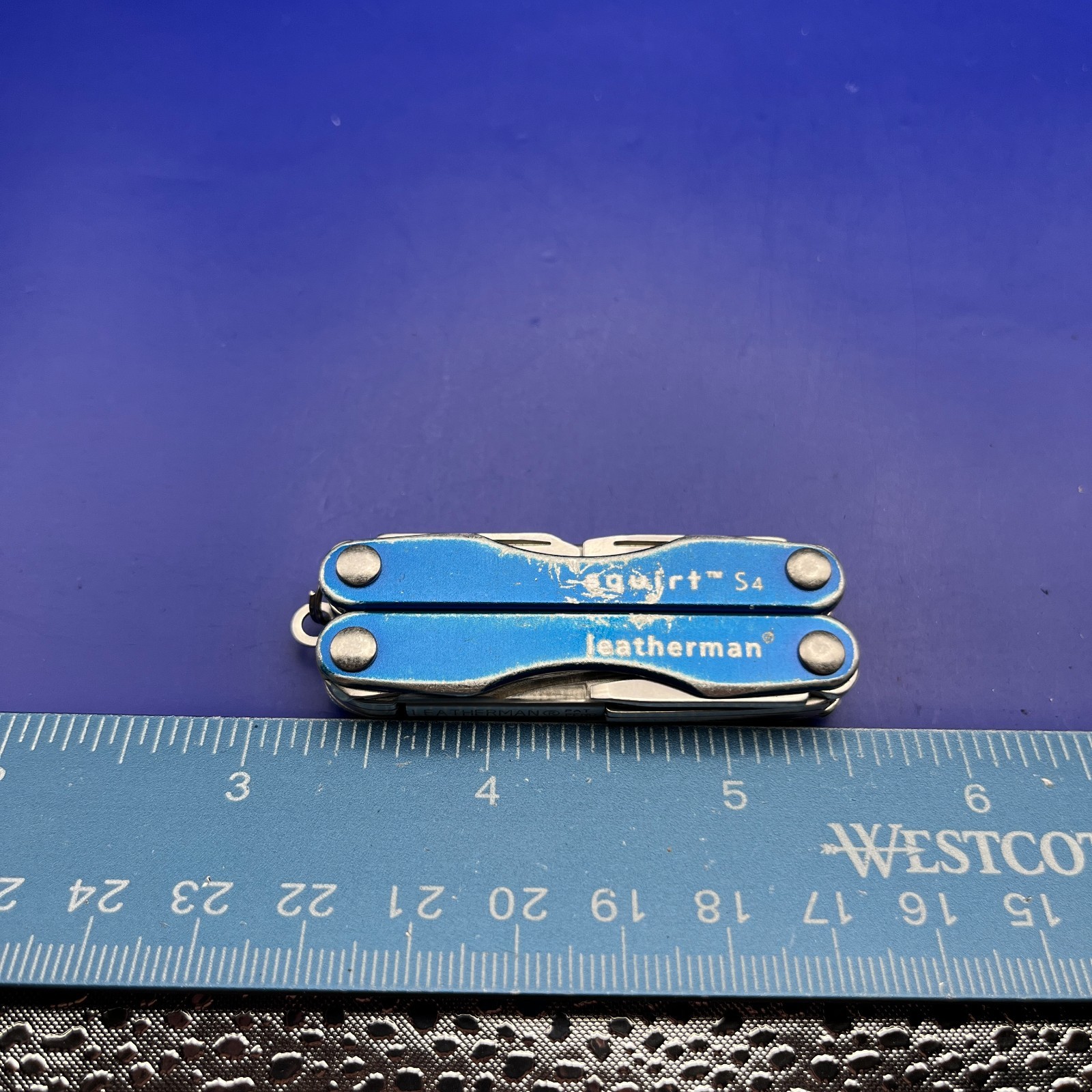 Leatherman Squirt S4 Blue Multi Tool Knife