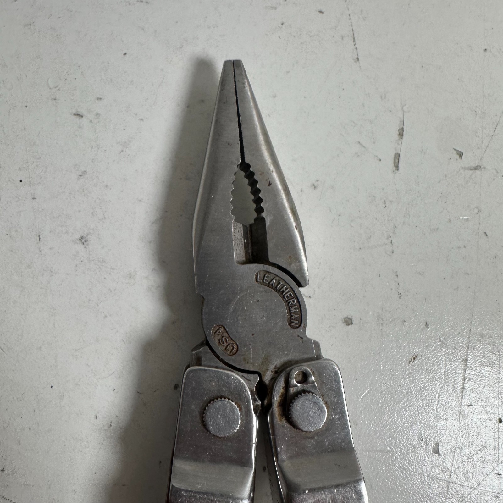 Leatherman Super Tool Silver Compact Plier Outdoor Multi-Tool USA Made