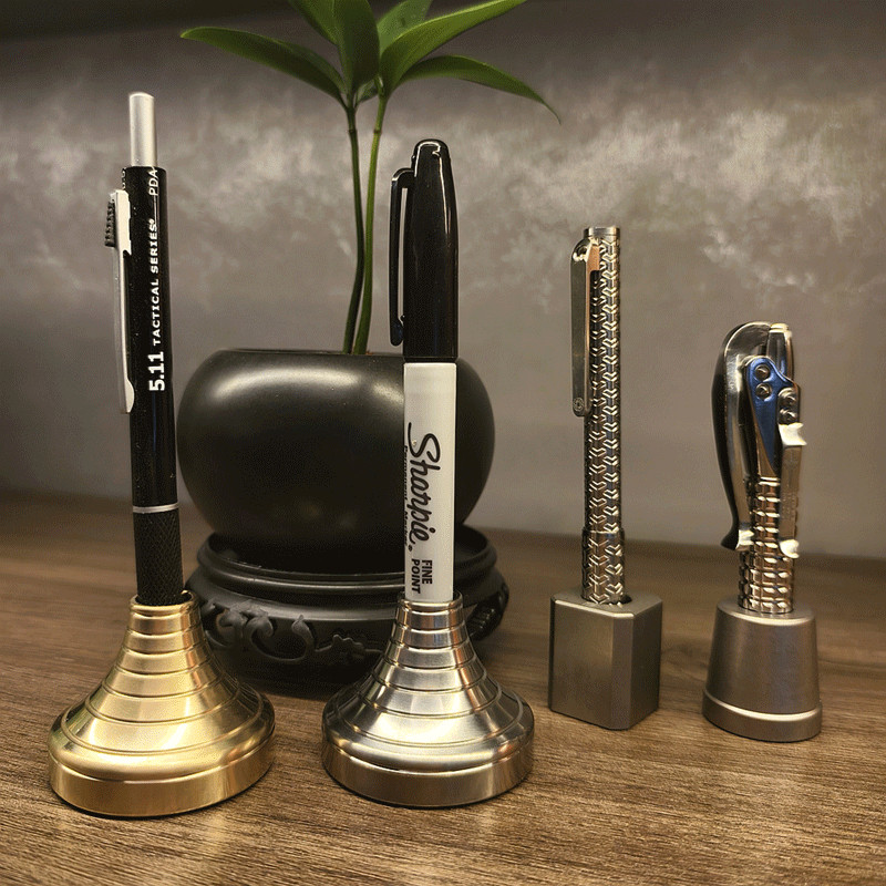 New Titanium Alloy Brass Pen Holder Pen insertion Paper Fellhoelter TiBolt Tool