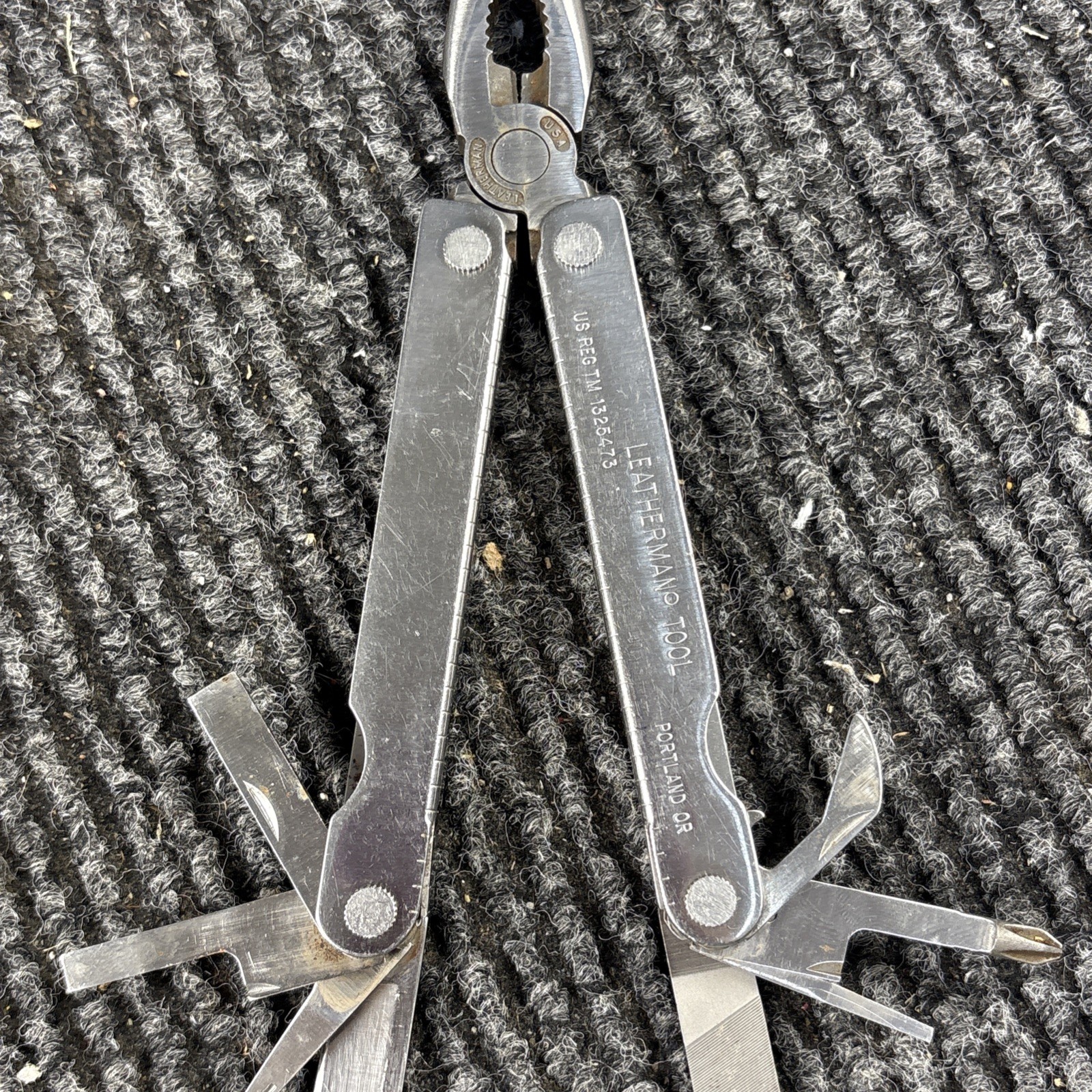 Original Leatherman Tool US REG TM Multi-Tools Portland OR Vintage (094)