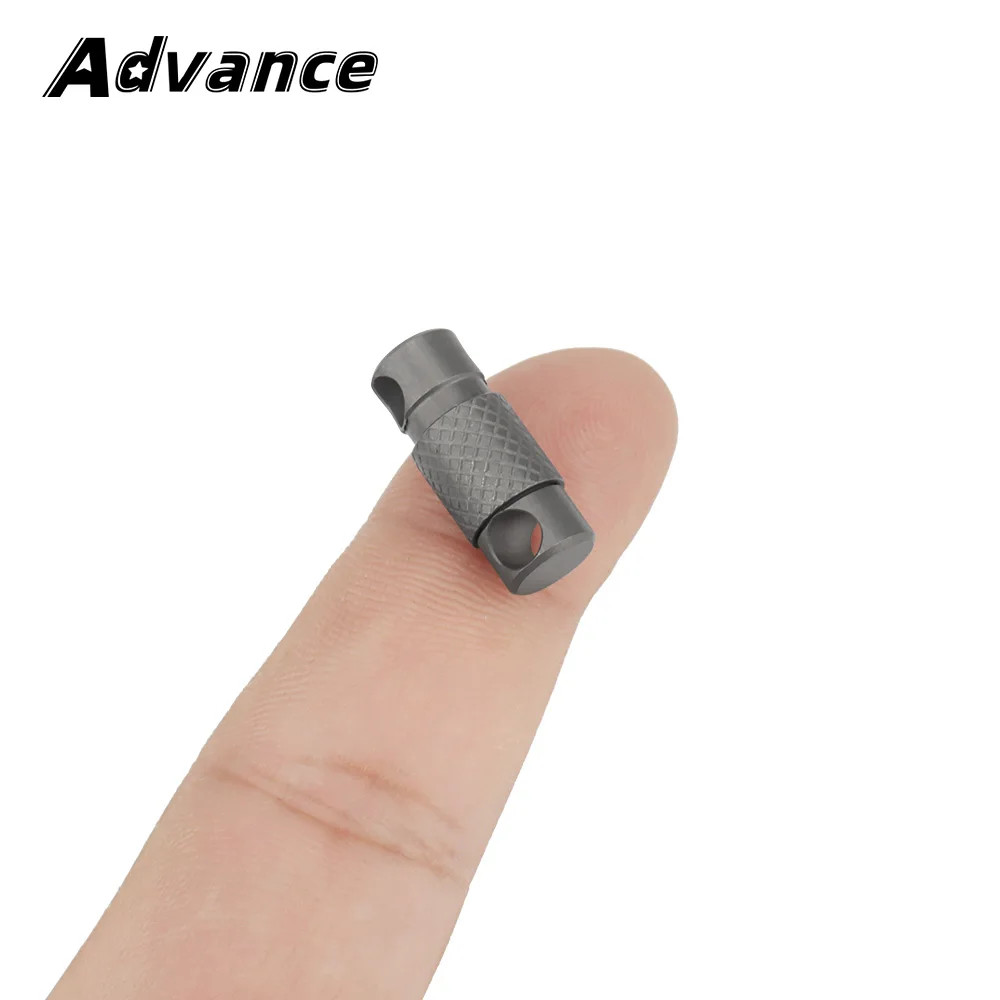 Titanium Alloy Mini Small Keychain 360 Degree Rotation Key Buckle Multi-Function