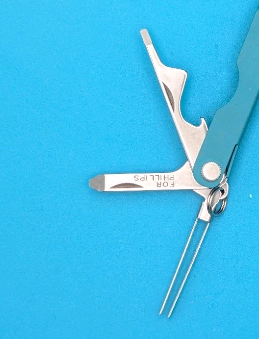 Leatherman Micra Multi-Tool, Knife, Scissors, Key Ring, Parakeet!