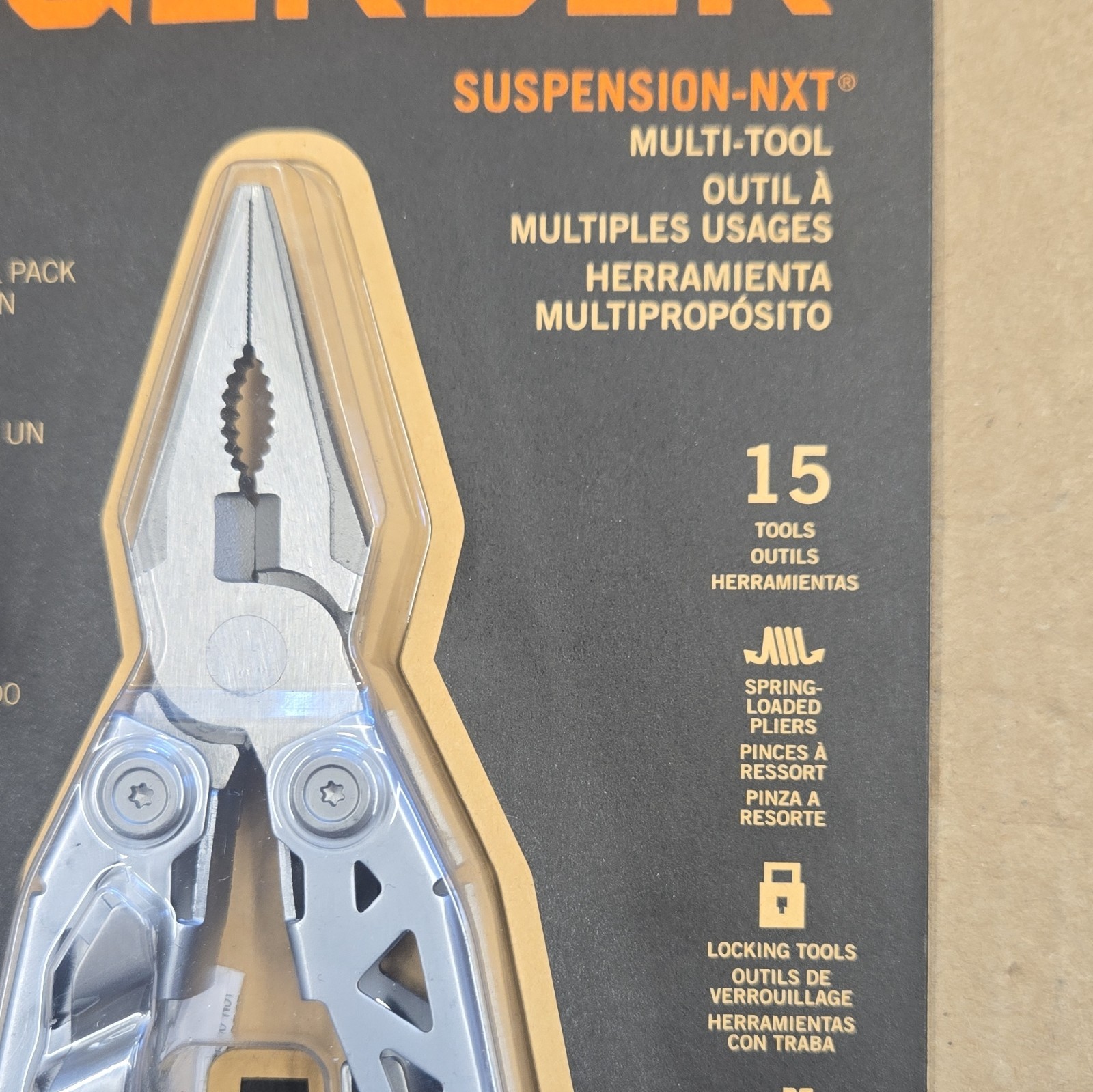 Multi-Tool 15 Tools Gerber Suspension-NXT Stainless Steel Silver