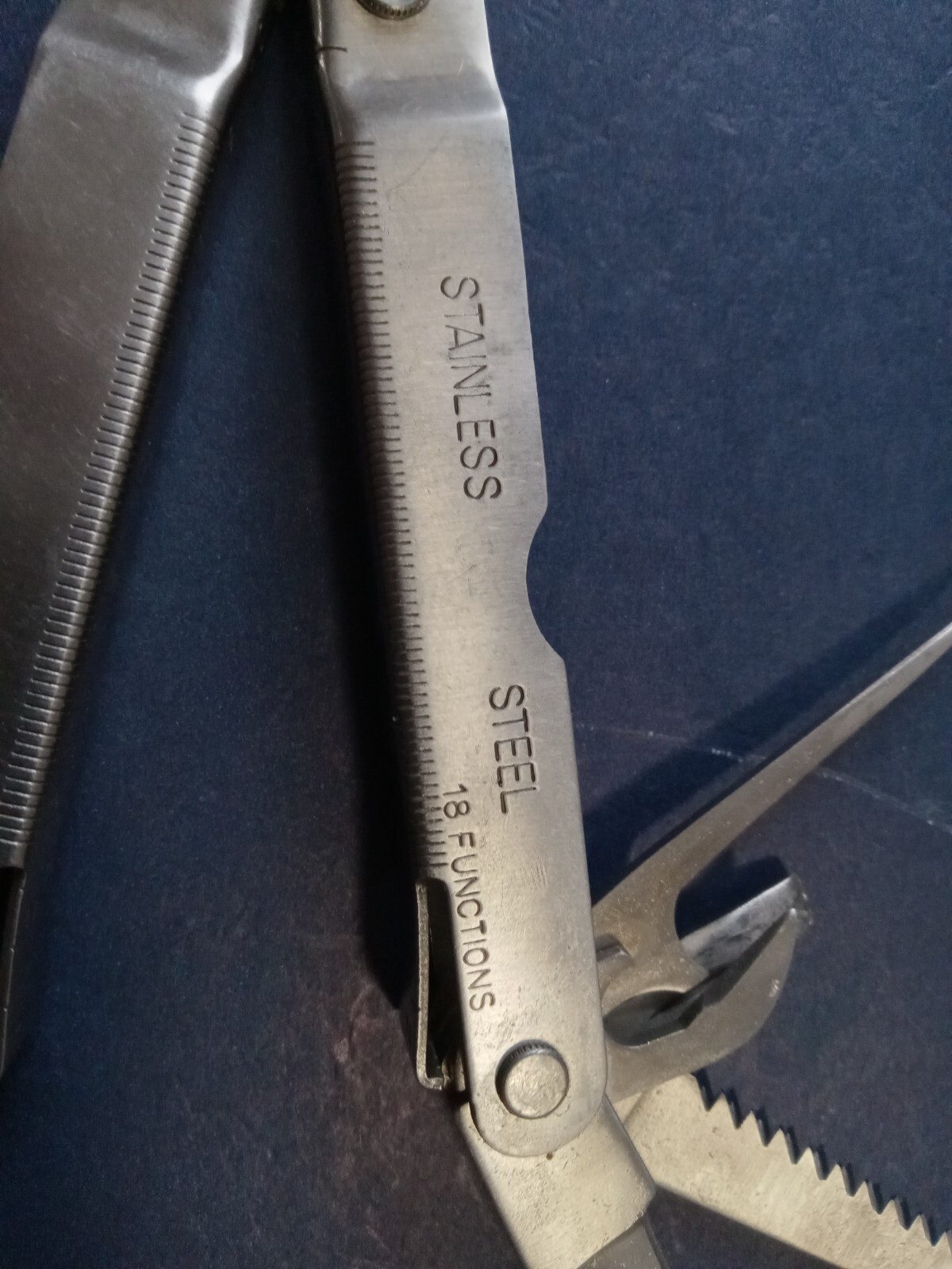 Stainless Steel Multi-Purpose Tool 8″ With Measuring Handle And 10 Tools