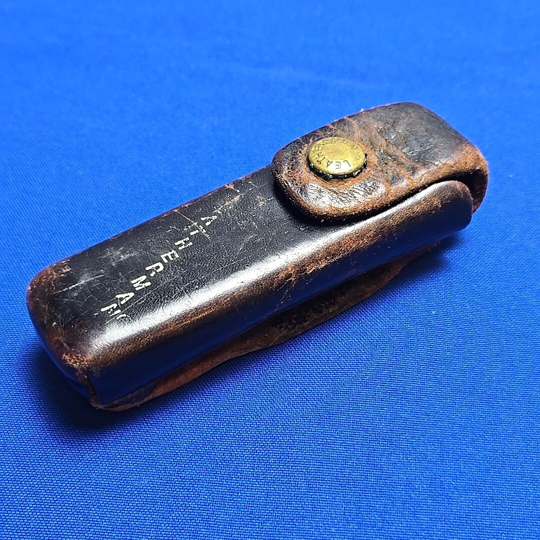 Leatherman PST II 2 Multi Tool Vintage Knife Folding Leather Case
