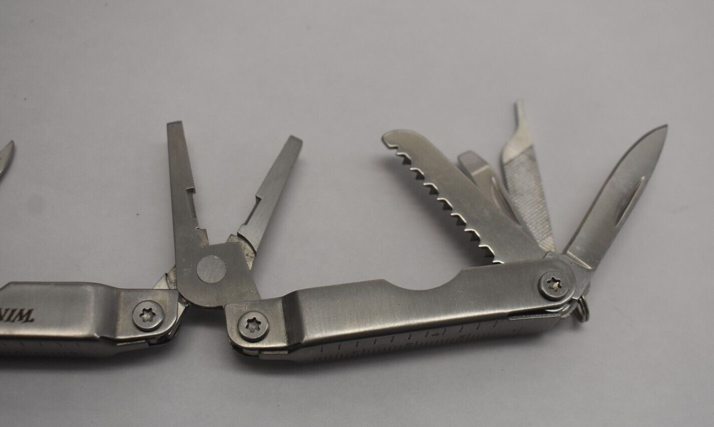 Winchester Mini 2″ Multi-Tool Knife 8-in-1 2″ Pocket Utility Tool Camp Fishing