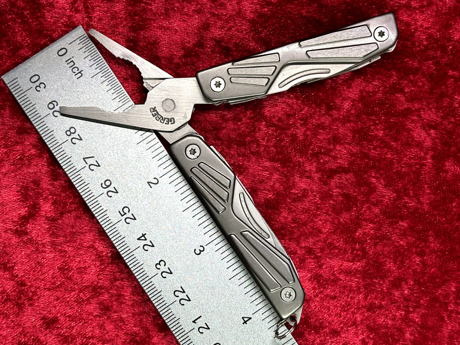 Gerber Bear Grylls Compact Gray Mini Multi-Plier Keychain Random Pick Used (129)