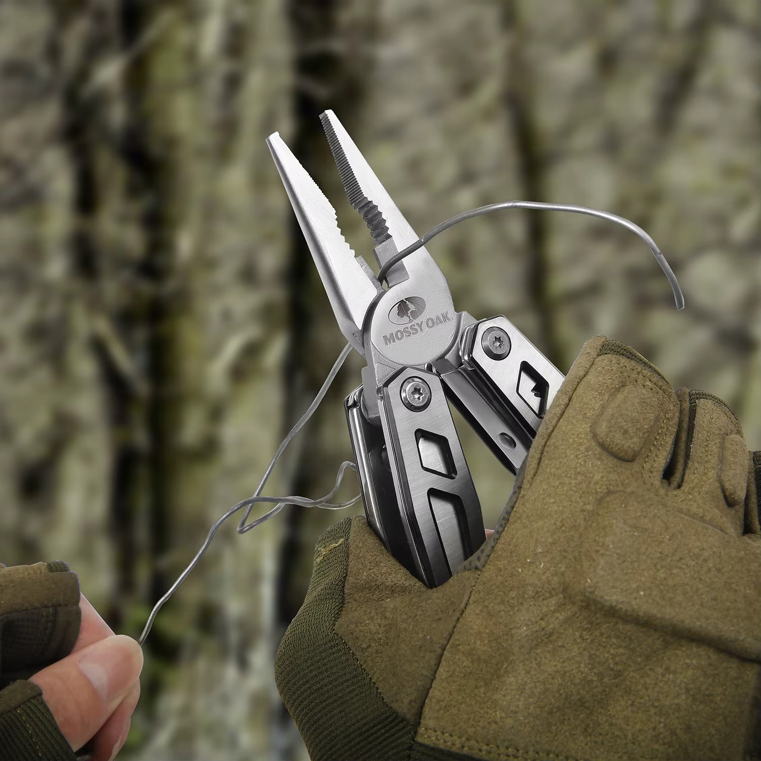 MOSSY OAK 21 in 1 Multi Function Pliers Stainless Steel Portable Pocket Knife wi