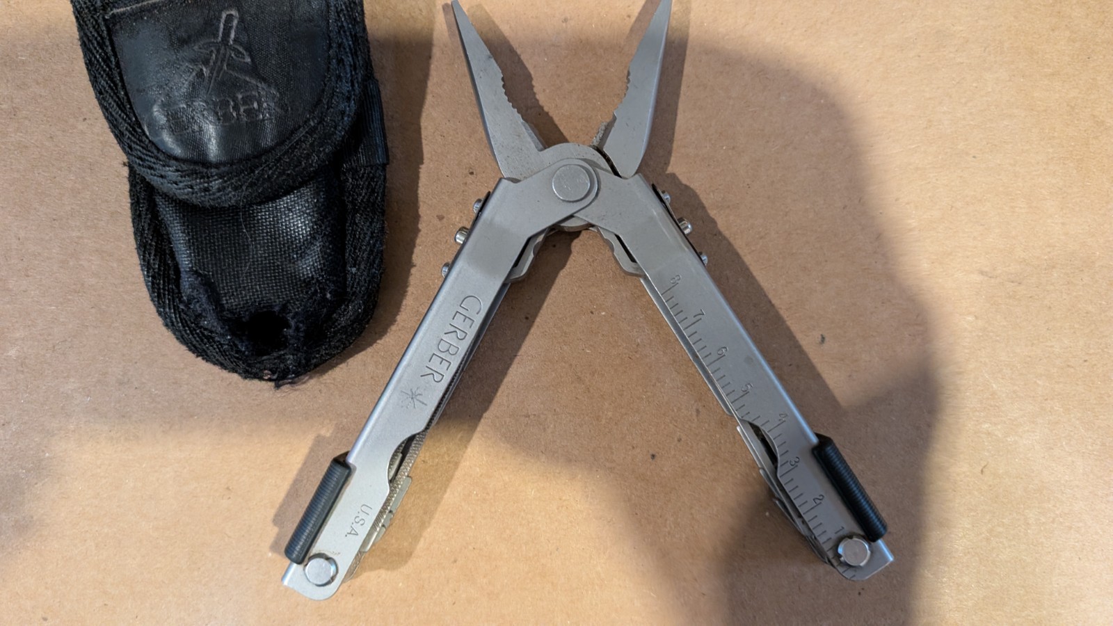Gerber Multiplier MP600 Multi-Tool Silver Needle Nose Pliers