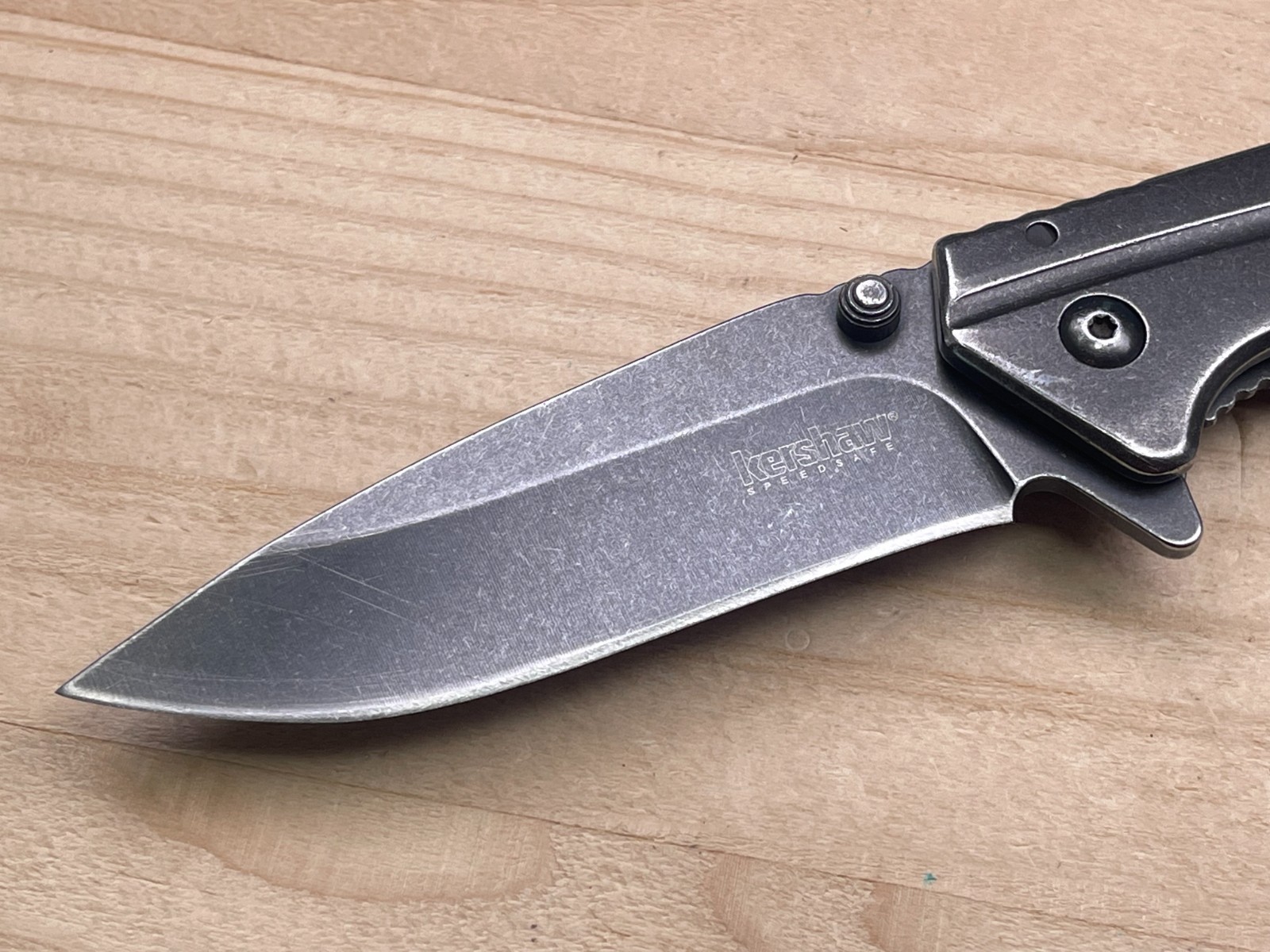 Kershaw 1306BW Filter KAI Patented 3Cr13 SpeedSafe A/O Folding Pocket Knife