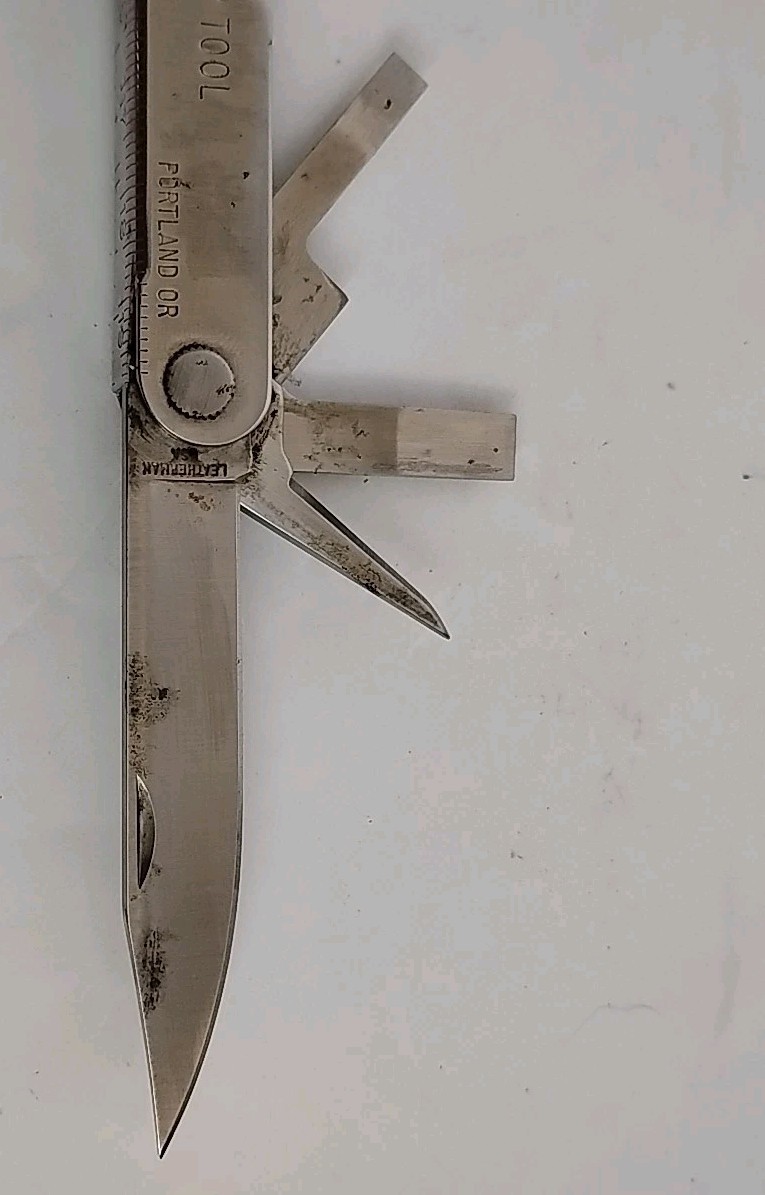 Vintage Leatherman Multi Tool US Reg TM 1325473 + Case USA Portland OR