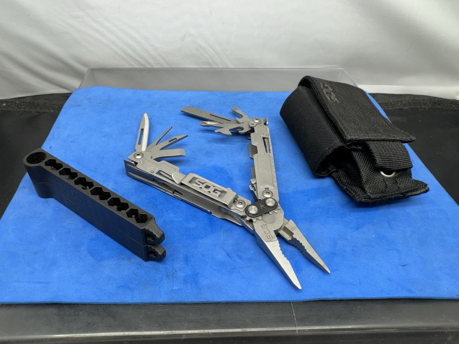SOG PowerAccess 21 Tool Multi-Tool 5Cr15MoV Steel, Stonewash Finish PA3001-CP
