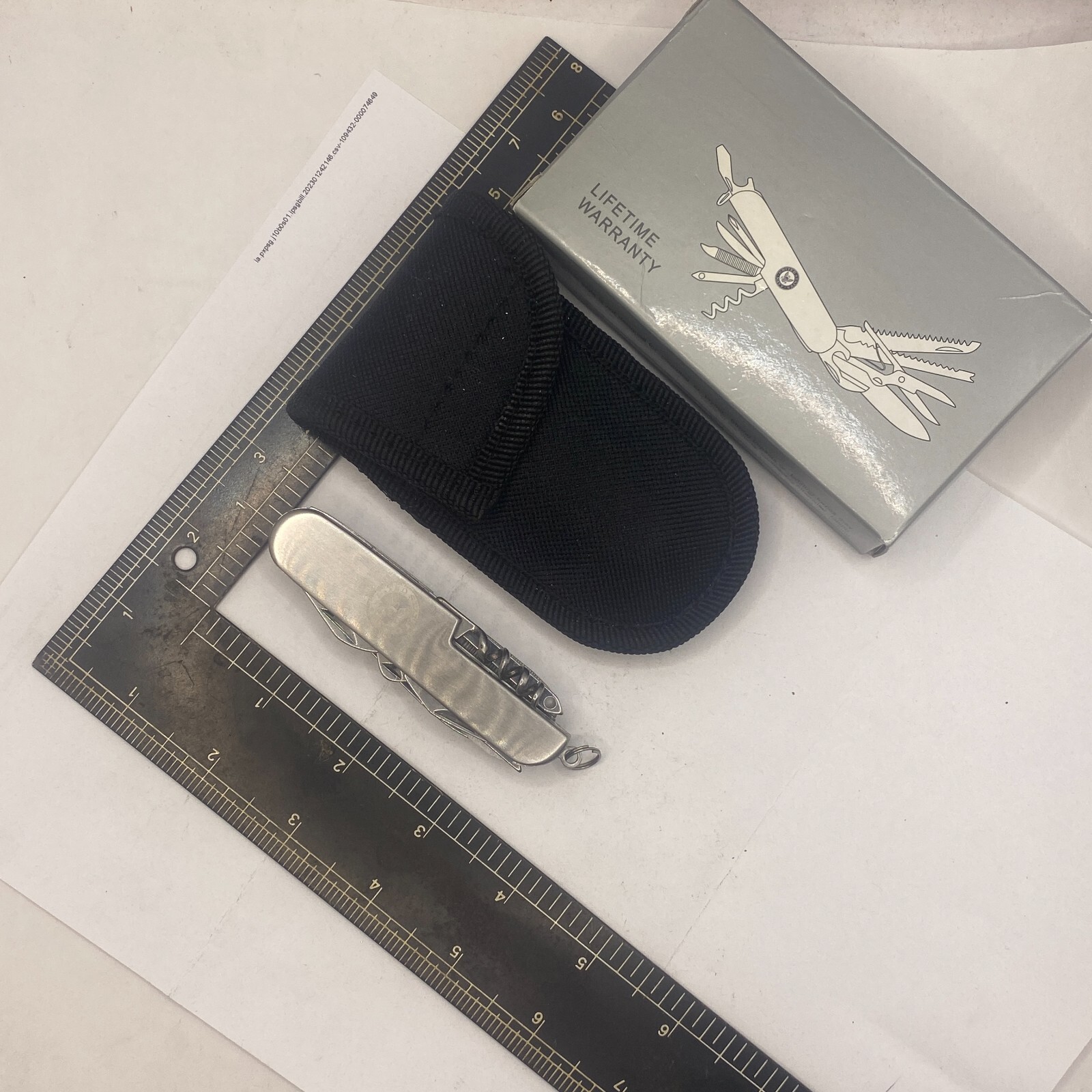 Royal Crest Silver Star 14 Function Stainless Steel Multi Tool Knife SKSS11NV🔔